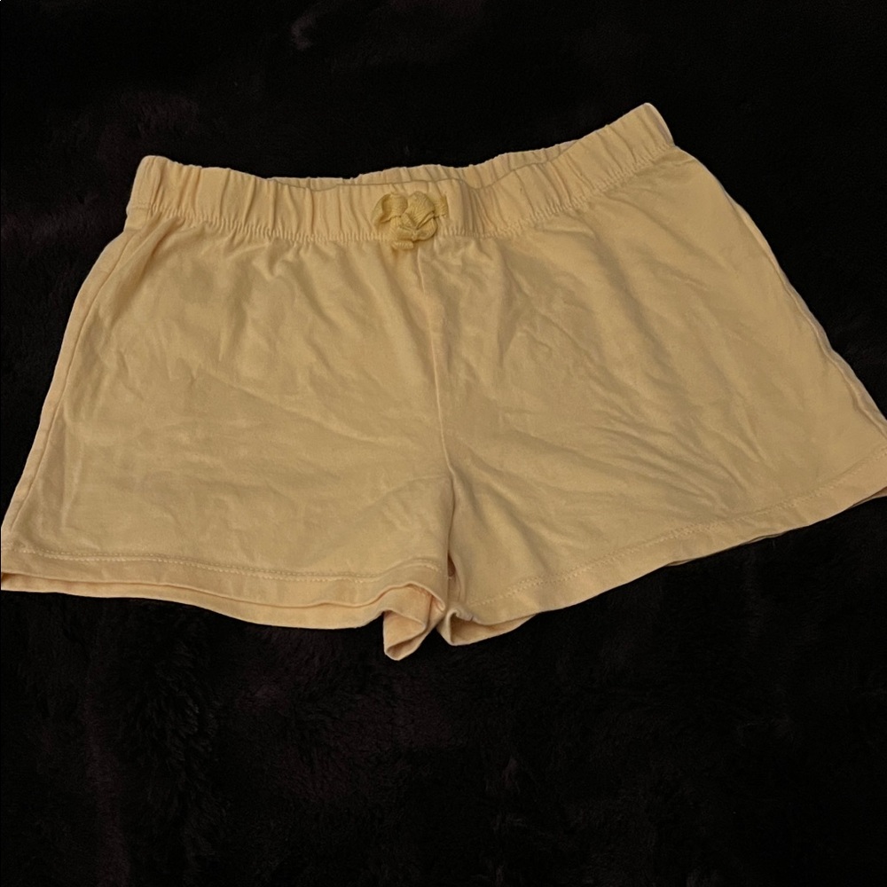 Place Kids Cream Elastic Shorts